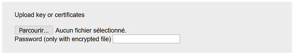 OpenVPN client upload