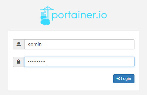 Portainer Login
