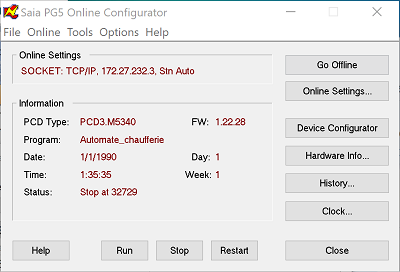 PG5 Online Configurator