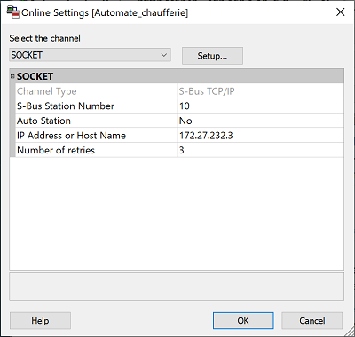 PG5 Online Settings