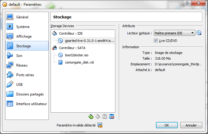 Virtualbox Gparted First Media