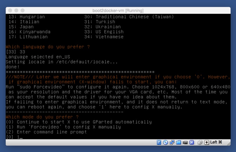 Virtualbox Gparted Video